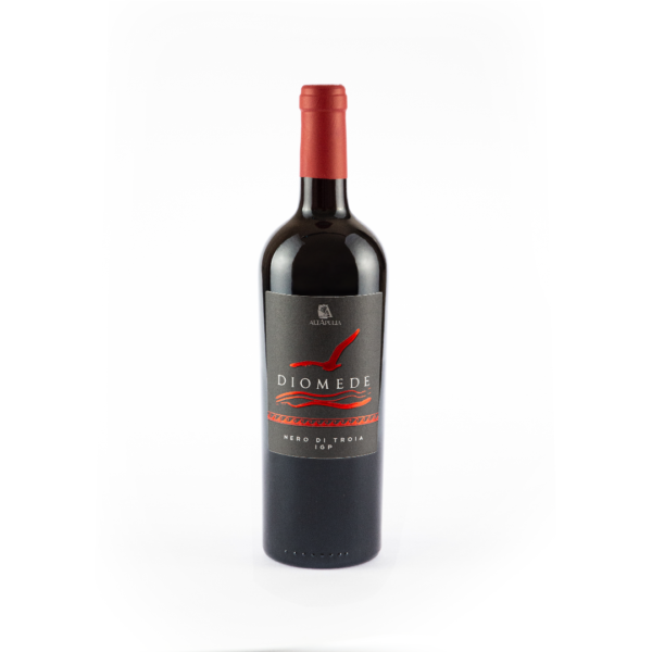 Vino rosso nero di troia diomede