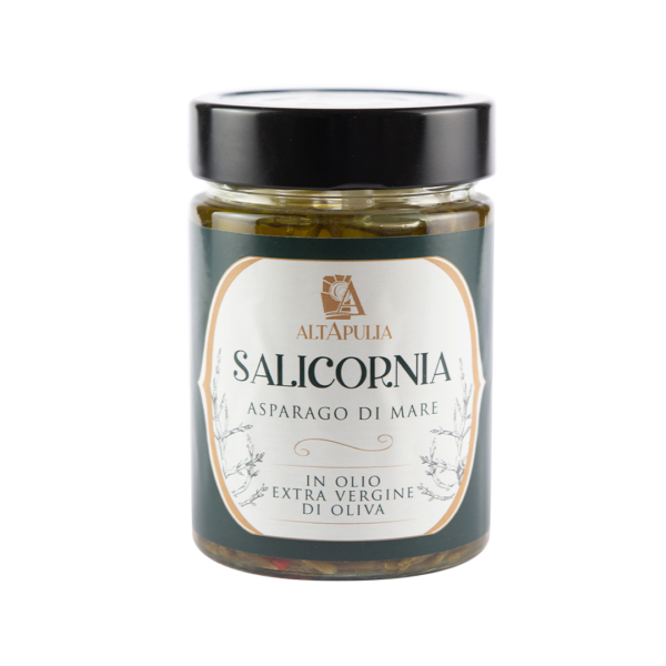 salicornia asparago di mare in olio extra vergine di oliva