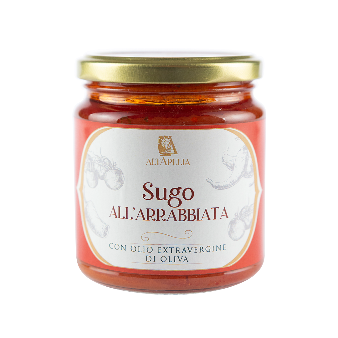 sugo all'arrabbiata con olio evo