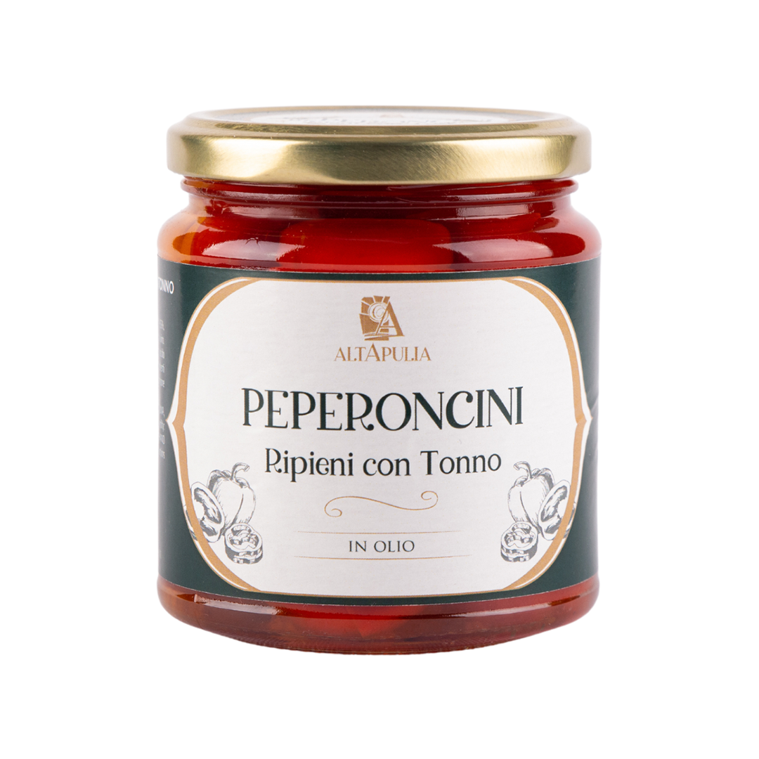 peperonicini ripieni con tonno